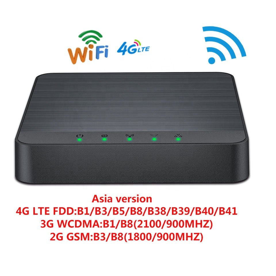 Modem 4G Router Lte With Wifi Sim Card Slot Mobile Wireless Cpe 4G Router With Digital I/O